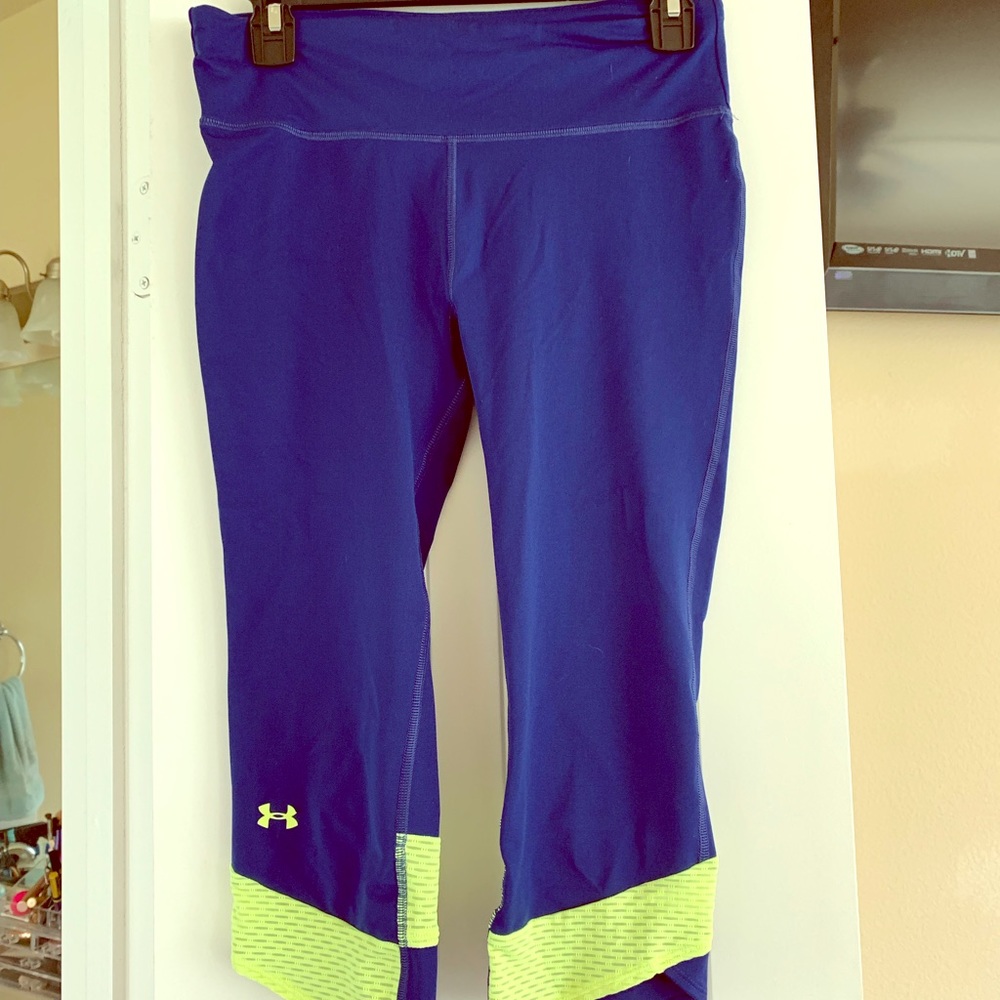 Blue under armour legging